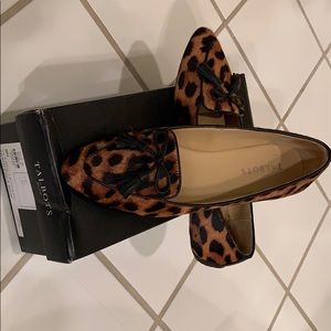 Talbots Classic Leopard Francesca Bow Flats
